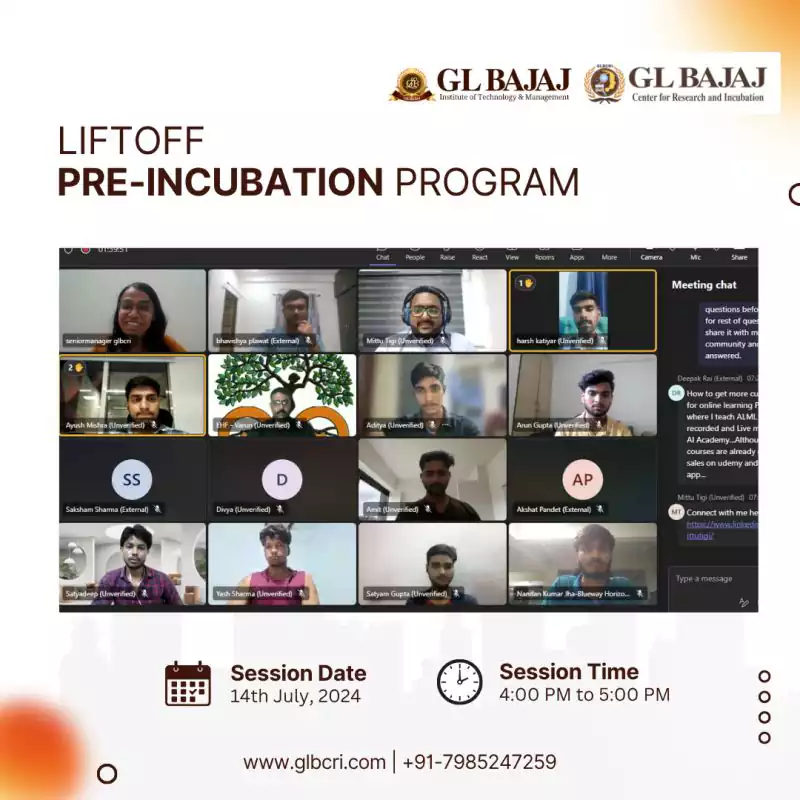 INCUBATION PROGRAM